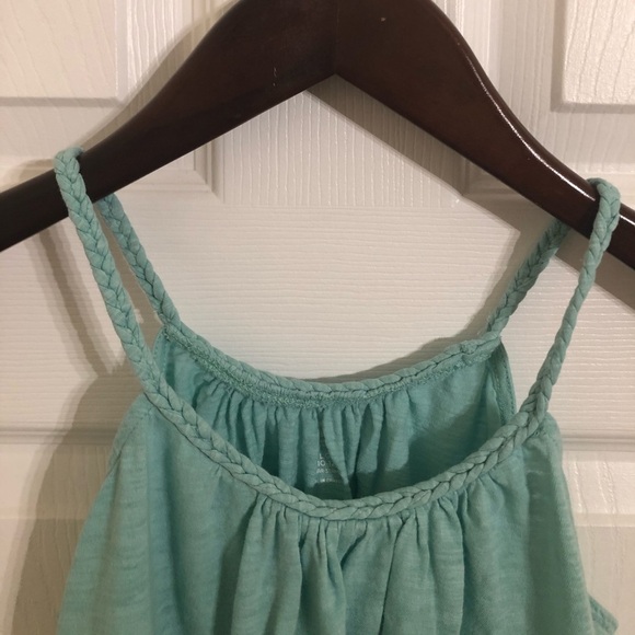 Old Navy Green Girls Tank Top  Large - Picture 5 of 9
